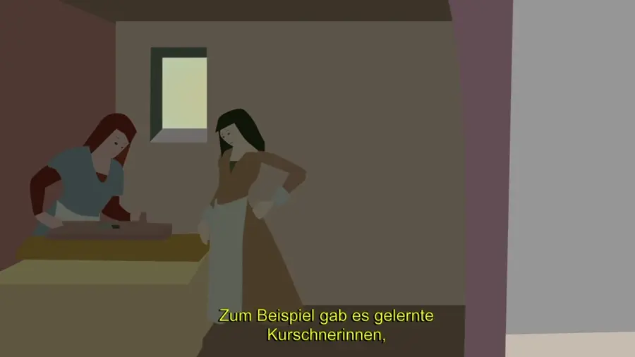 Standbild aus Fabrika TV: handgezeichnete Figuren